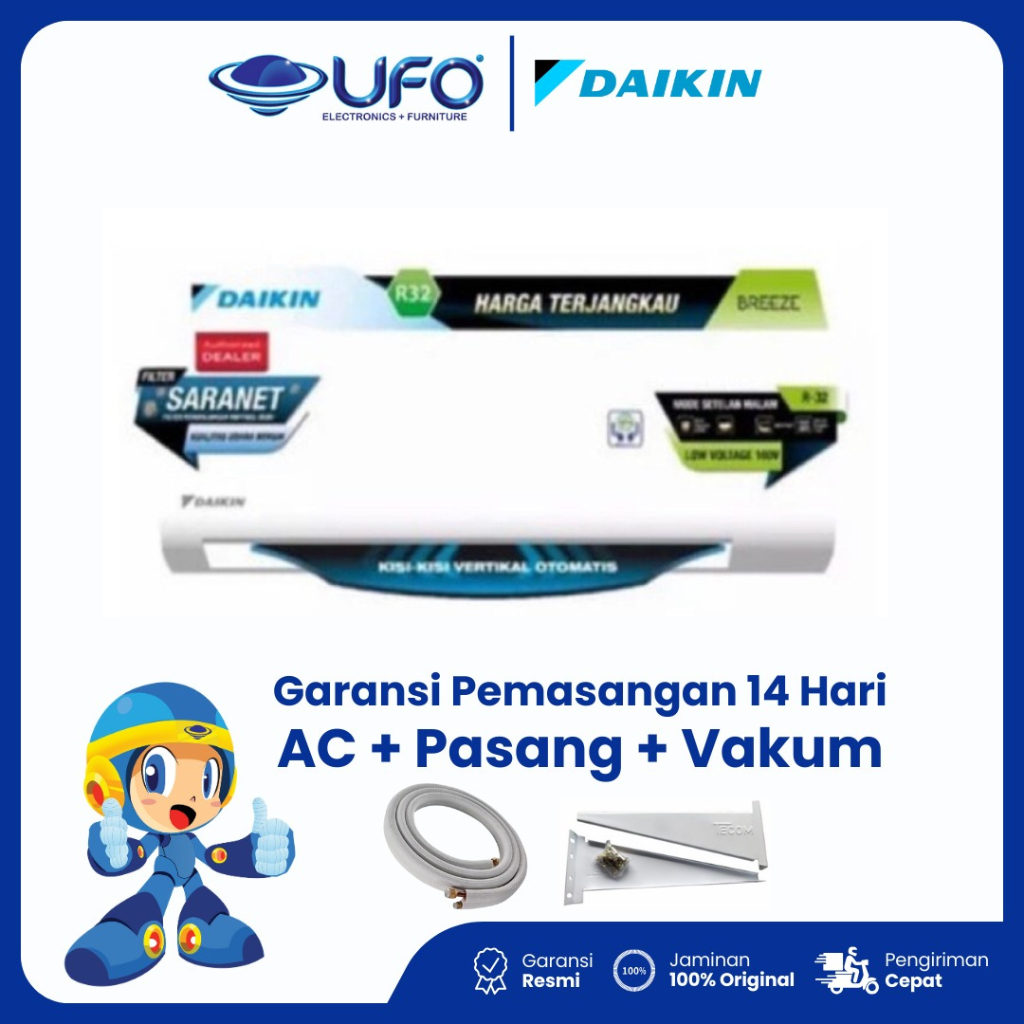 AC Daikin 1.PK FTC/RC-25NV14 RC25NV14 Standard Thailand