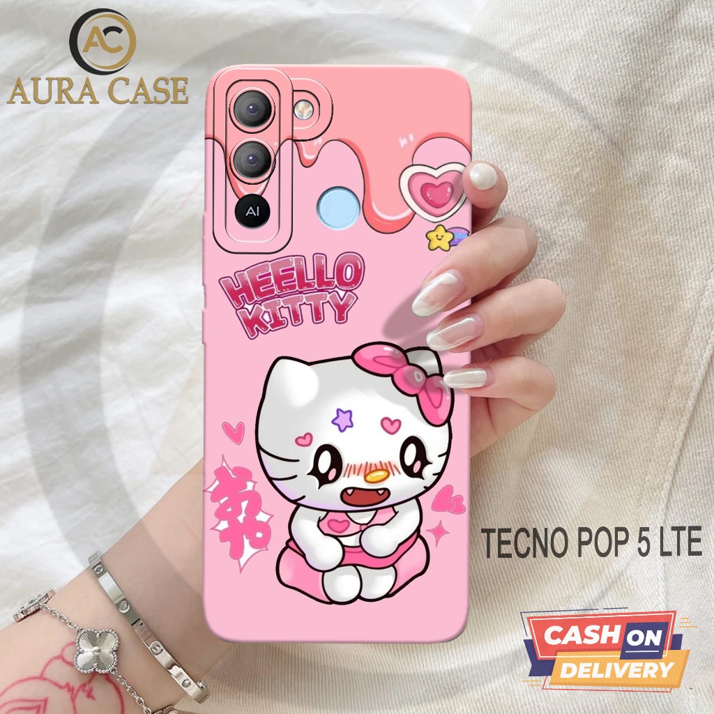 AURA CASE - Softcase TECNO POP 5 LTE - CARTOON Case - Case TECNO POP 5 LTE - Casing Hp TECNO POP 5 L