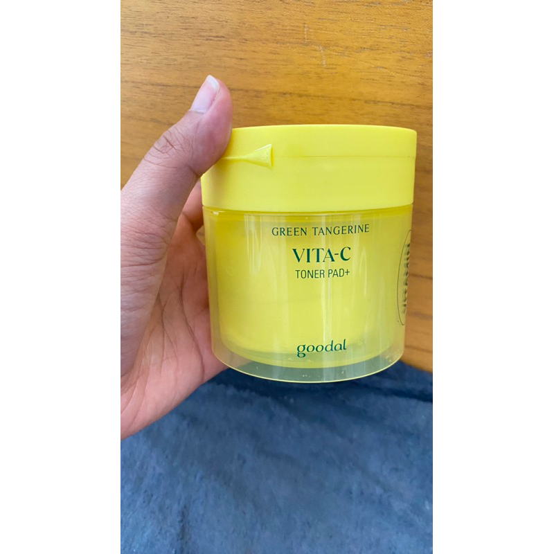 Goodal green tangerine vita c toner pad+