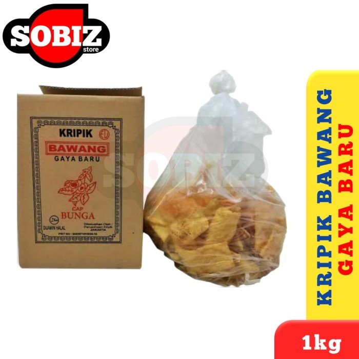 

Promo Keripik bawang gaya baru cap bunga Terlaris