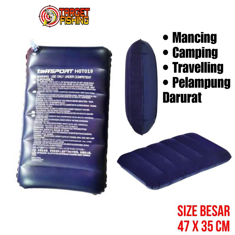 Bantal Tiup Outdoor / Bantal Angin Mancing