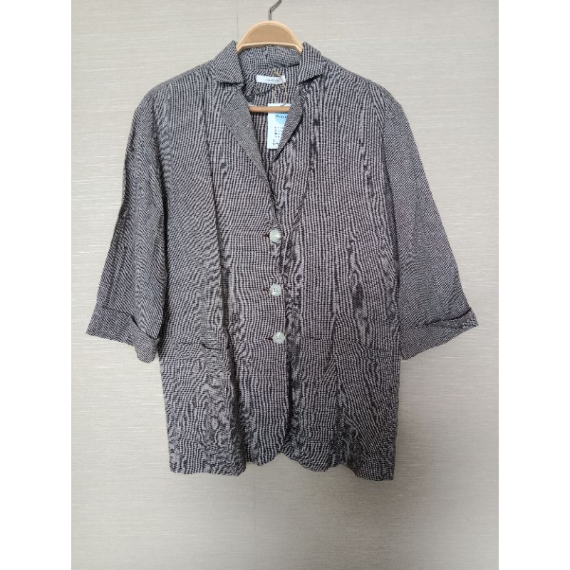 Light Gray Small Plaid Blazee by Undercover