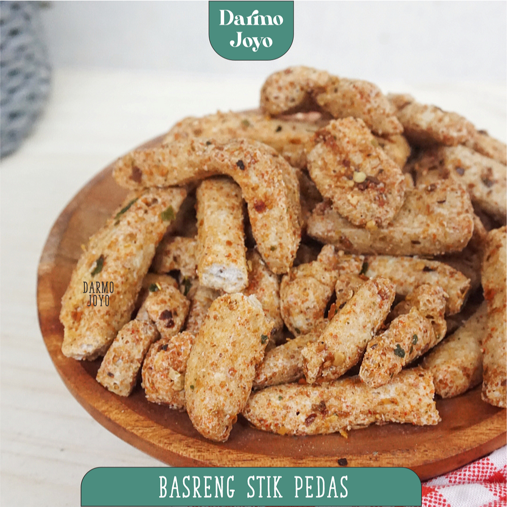 

DARMO CAMILAN - Basreng Ikan Pedas 180gr Bastik