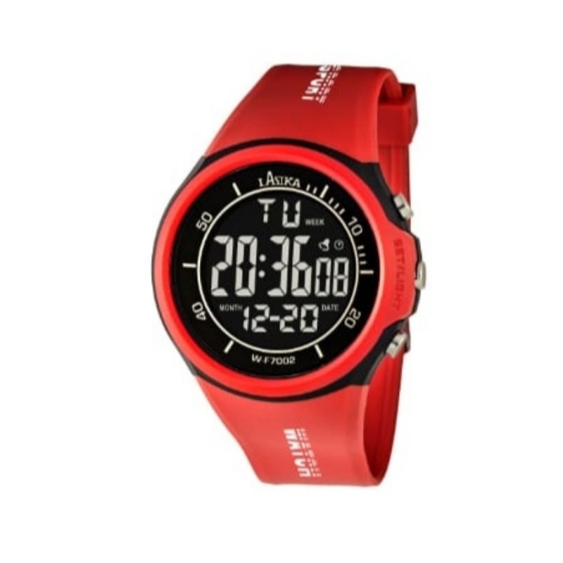 Jam tangan digital sport pria anti air murah Lasika 5002