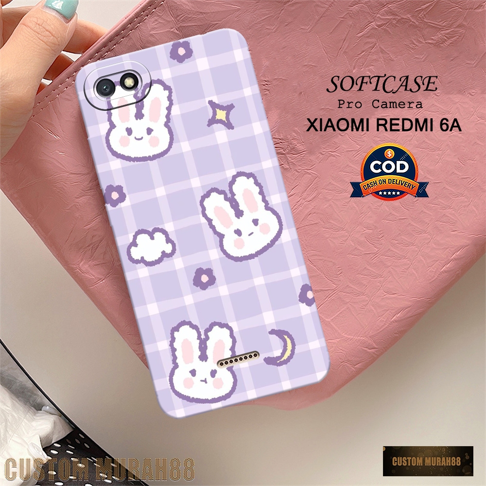 New Kartun Case - Softcase Redmi 6A Terbaru - Case Hp Redmi 6A - Casing Redmi 6A - Case Lentur & Teb