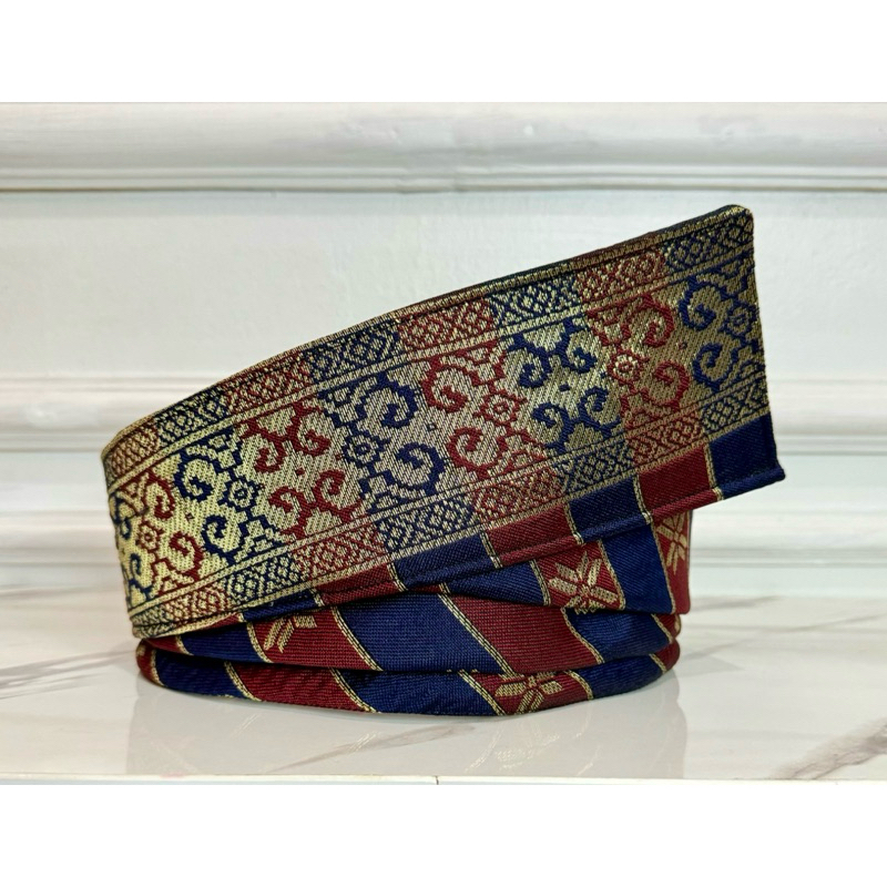 TANJAK MELAYU RIAU ASLI BAHAN SONGKET MELAYU RIAU