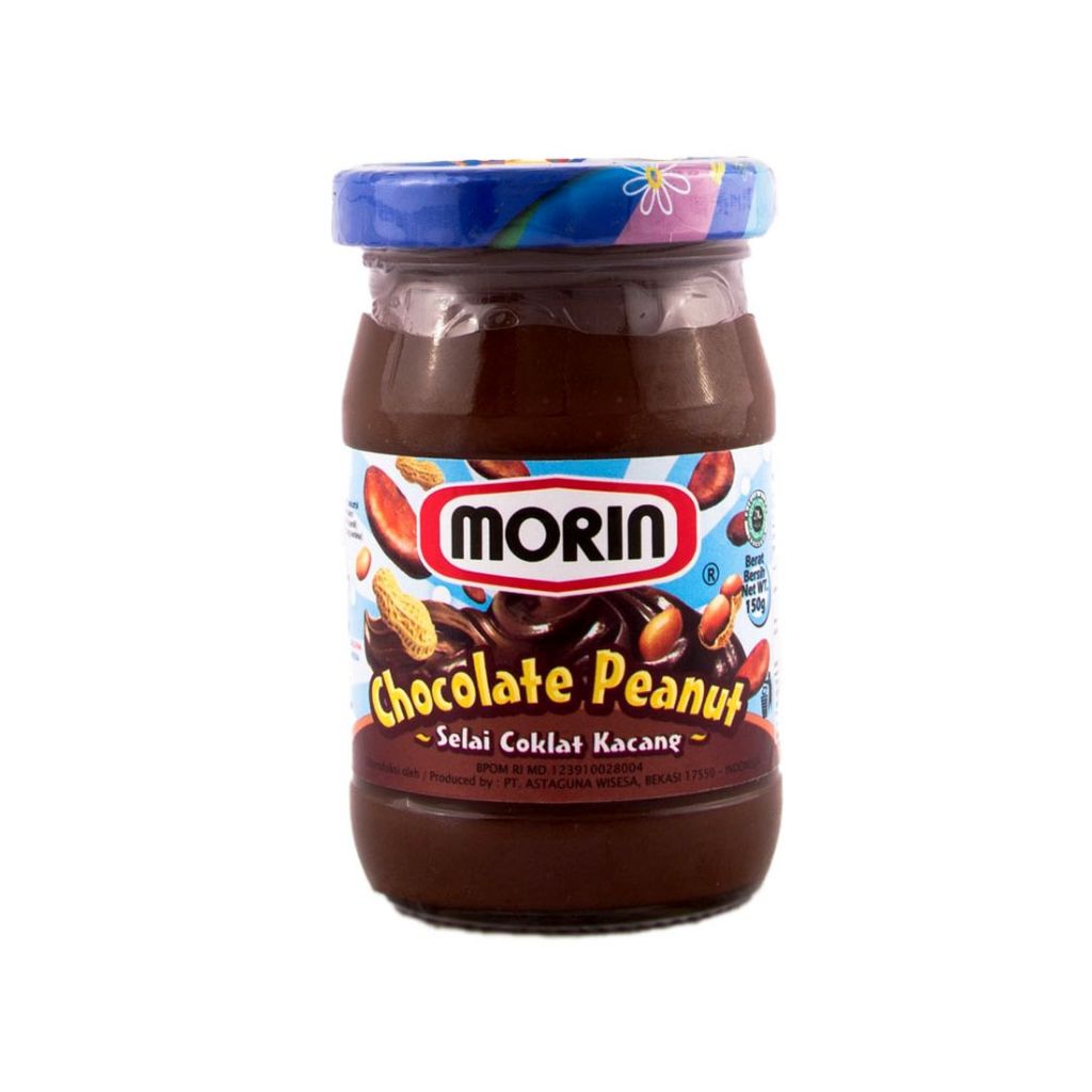 

morin jam chocolate peanut 150gr