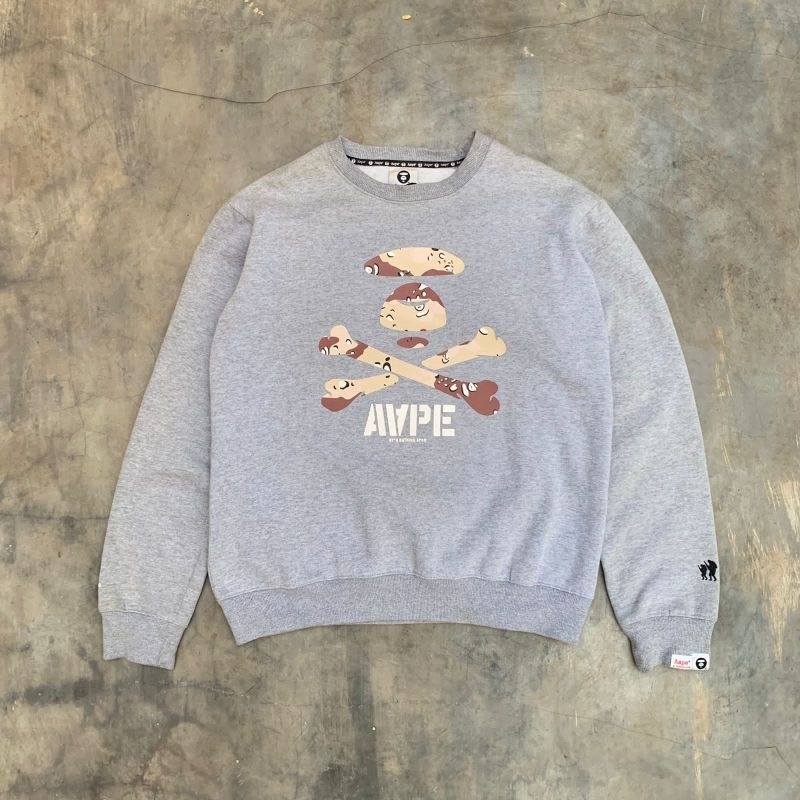 Crewneck AAPE Grey