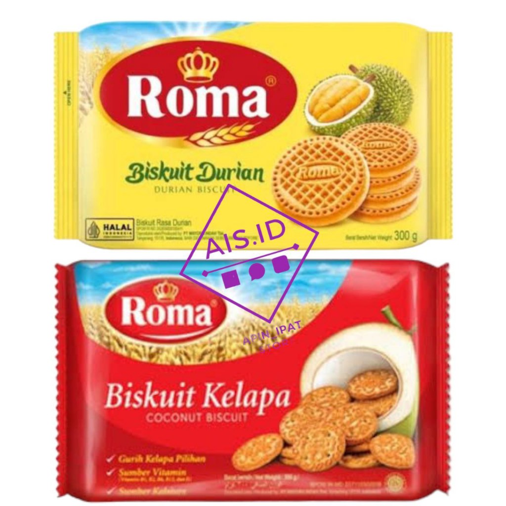 

MURAH ROMA BISKUIT KELAPA 300 GRAM