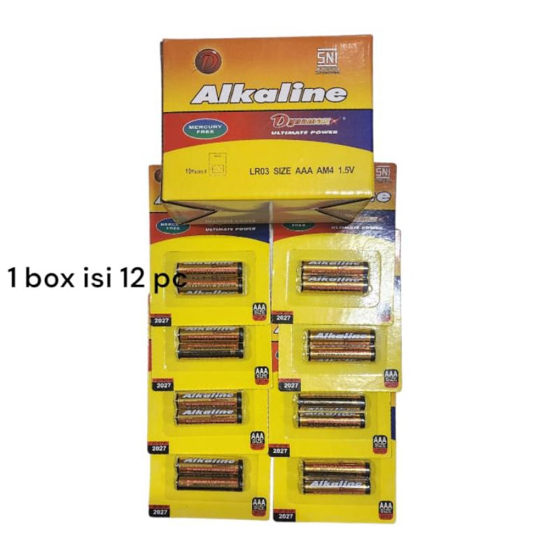 Batrai AAA/A3 ALKALINE/batrai maianan remot Dll/BATRAI ALKALINE BAGUSS