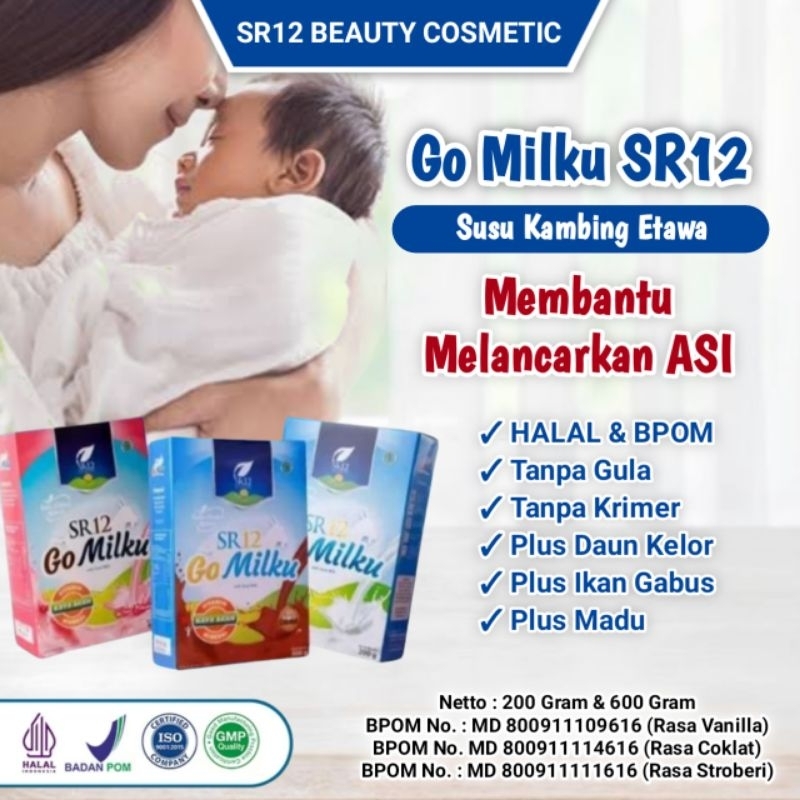 

SUSU GO MILKU SR12 SUSU KAMBING ETAWA MELANCARKAN ASI / ASI BOOSTER / SUSU IBU HAMIL / SUSU IBU MENYUSUI / SUSU PENGGEMUK BADAN / PENAMBAH BERAT BADAN ANAK