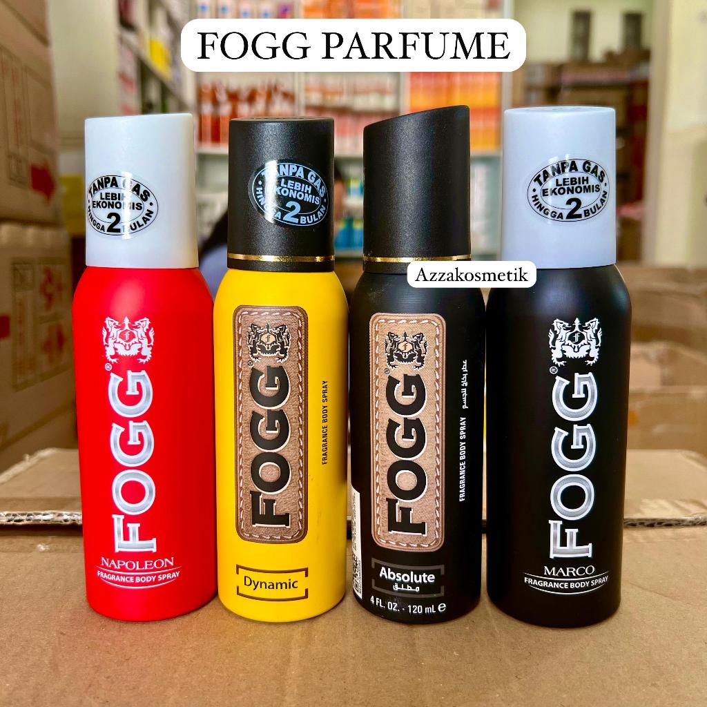 FOGG Perfume /EDP/EAU DE PARFUM Bodyspray MARCO DYNAMIC NAPOLEON 120mL Parfum Cowok Pria Laki Tahan 