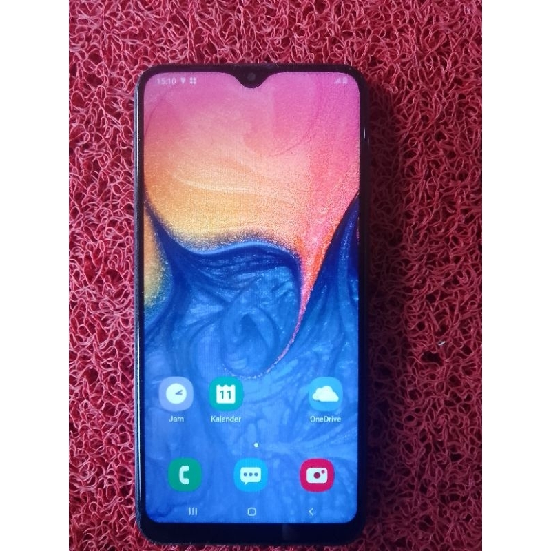 samsung a10s ram 3/32 handpone second berkualitas