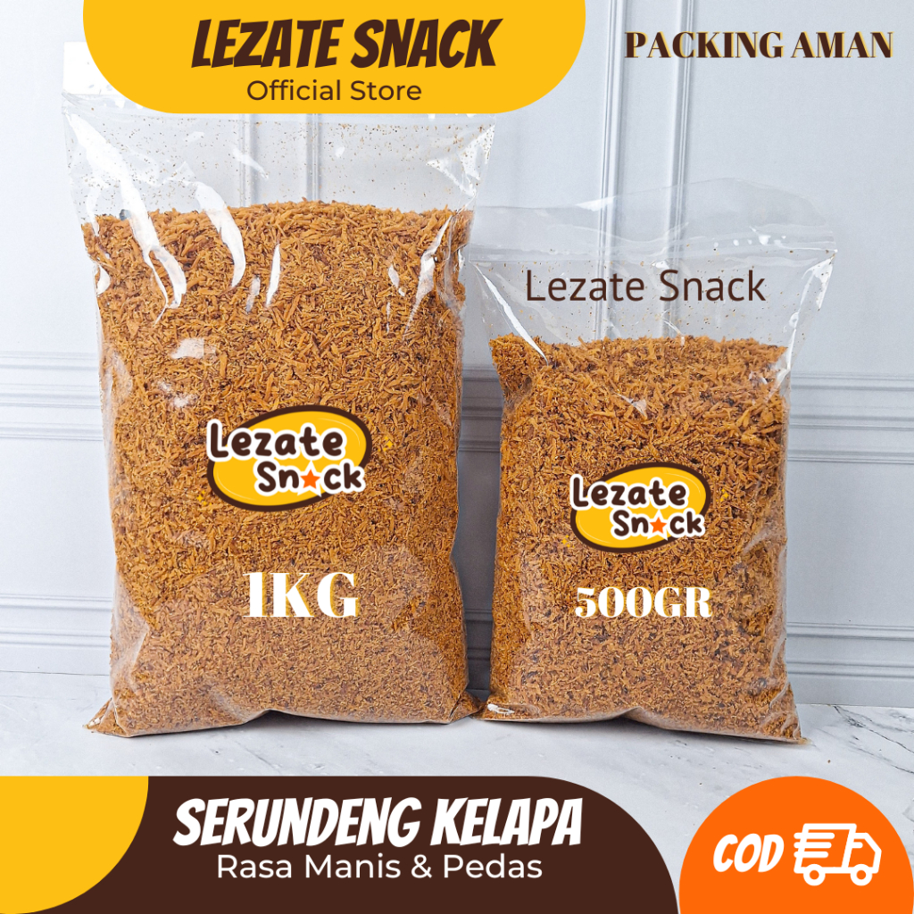 

Serundeng Kelapa Kiloan 1KG Murah Renyah Rasa Manis Pedas Khas Solo / Srundeng Kelapa Kering Gurih SAE Solo Lauk Menu Sarapan