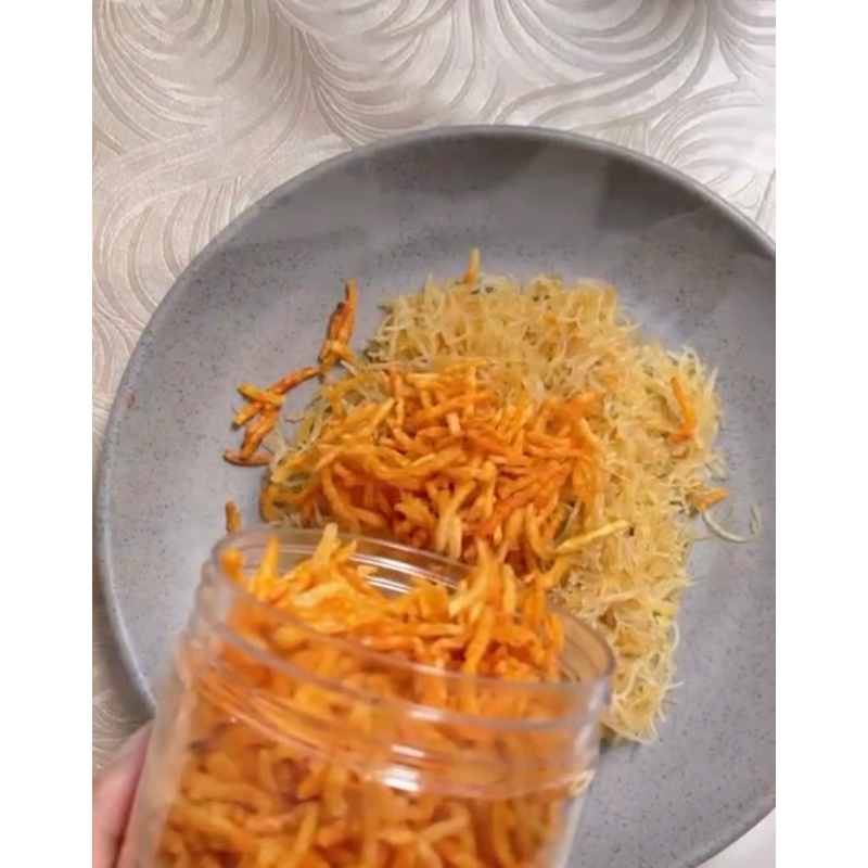 

ADR Kentang mustofa DapurAuliaa toples 1ml mustofa kering pedas manis renyah tanpa campuran SMG