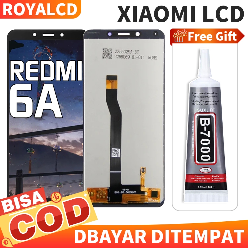 【ORIGINAL 100%】LCD for XIAOMI for REDMI 6A ORIGINAL COMPLETE FULLSET TOUCHSCREEN