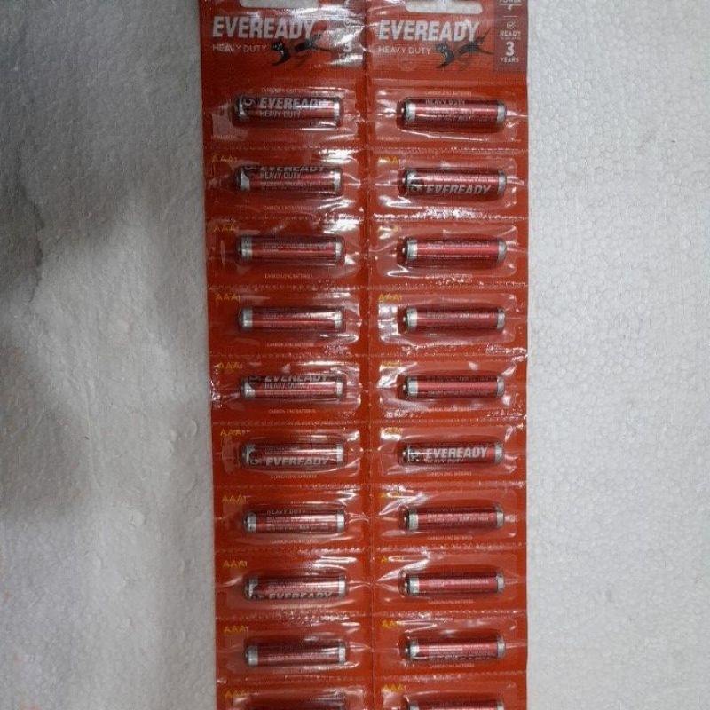 Baterai AAA Eveready Merah
