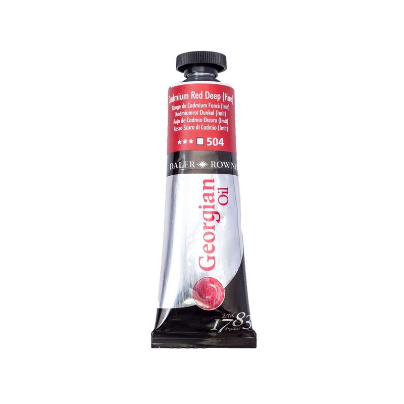 

Daler-Rowney Georgian Oil 38ml Cadmium Red Deep (Hue)