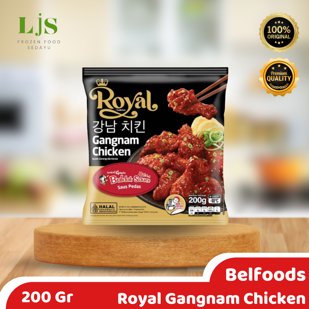 

Belfoods Royal Gangnam Chicken 200gr