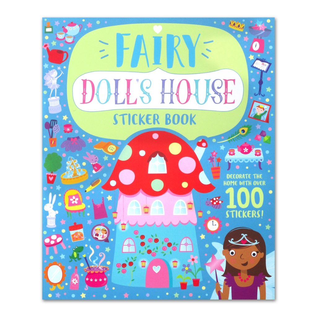 Fairy Doll's House Sticker Book (Decorate The Palace With Over 100 Stickers) [Igloo Books]