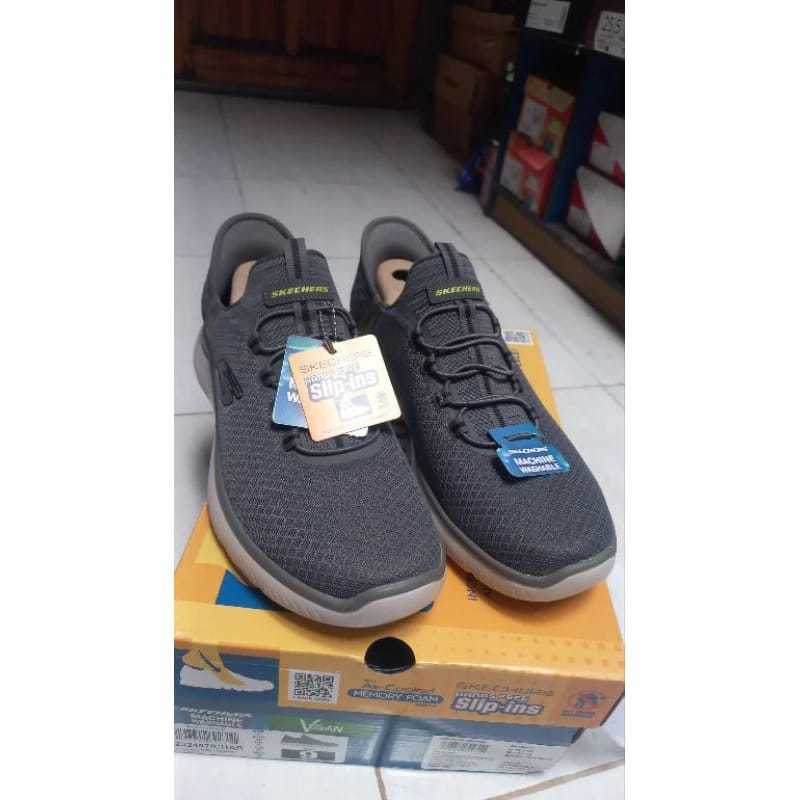 Sepatu Skechers Summits 232457 Charcoal Size 41
