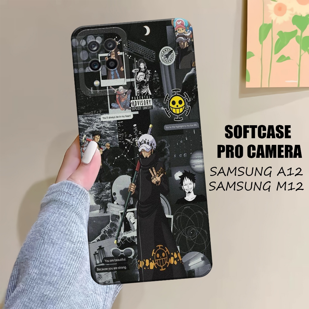Case SAMSUNG  A12 - M12 - SAMSUNG  A12 - M12  Terbaru - Softcase  SAMSUNG A12 - M12  - Softcase Pro 