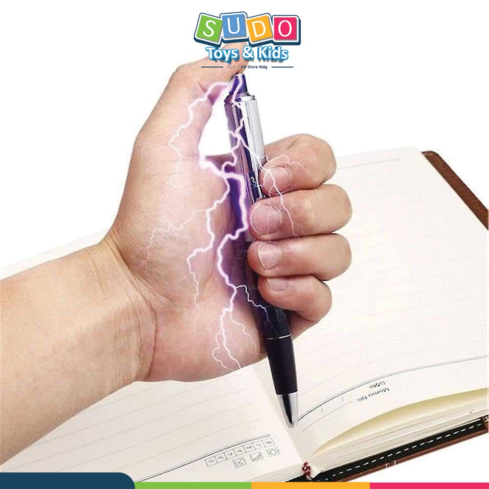 Mainan Prank Pulpen Palsu Setrum Kejut Listrik Ringan - Shocking Pen