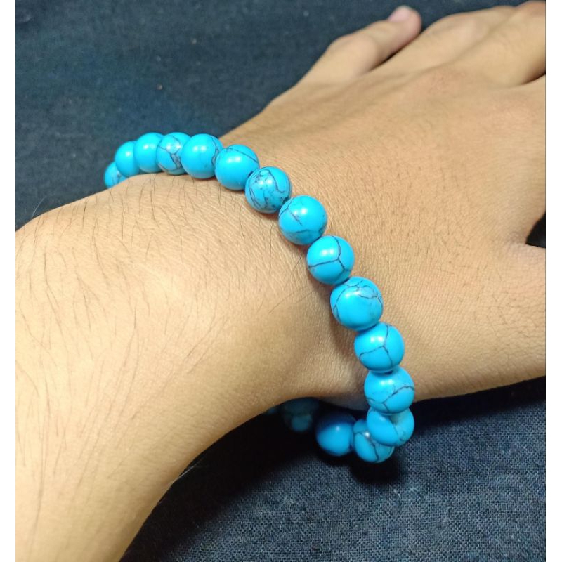 TERMURAH GELANG BATU PIRUS PERSIA ASLI NATURAL