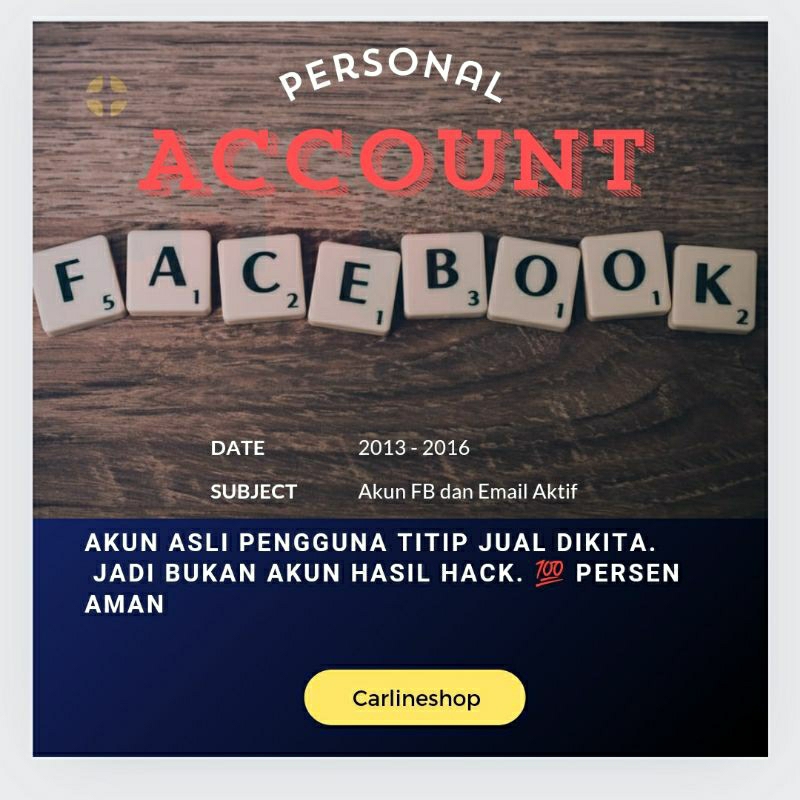 Facebook Personal Account