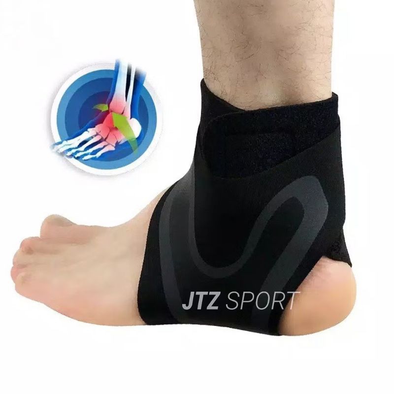 Ankle Kaki Support Sport Anti Cidera Pelindung Tumit