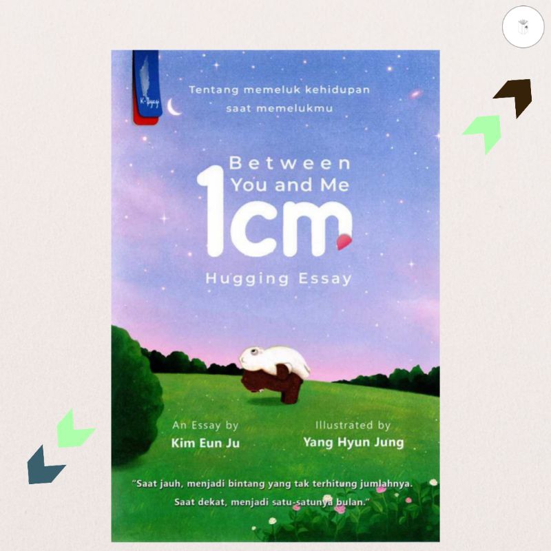 Buku Essay 1 cm Between You and Me - Kim Eun Ju