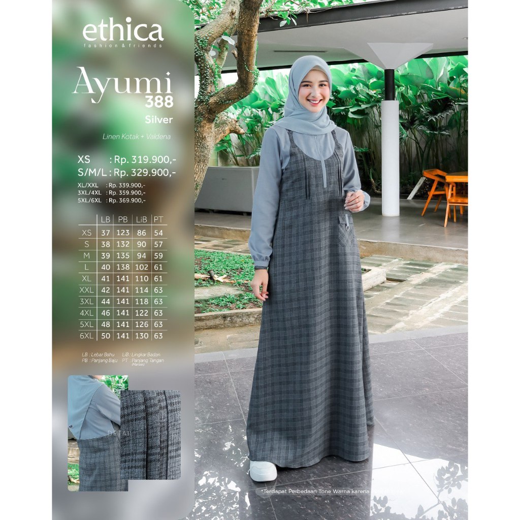 Gamis Daily Terbaru Ethica Ayumi 388