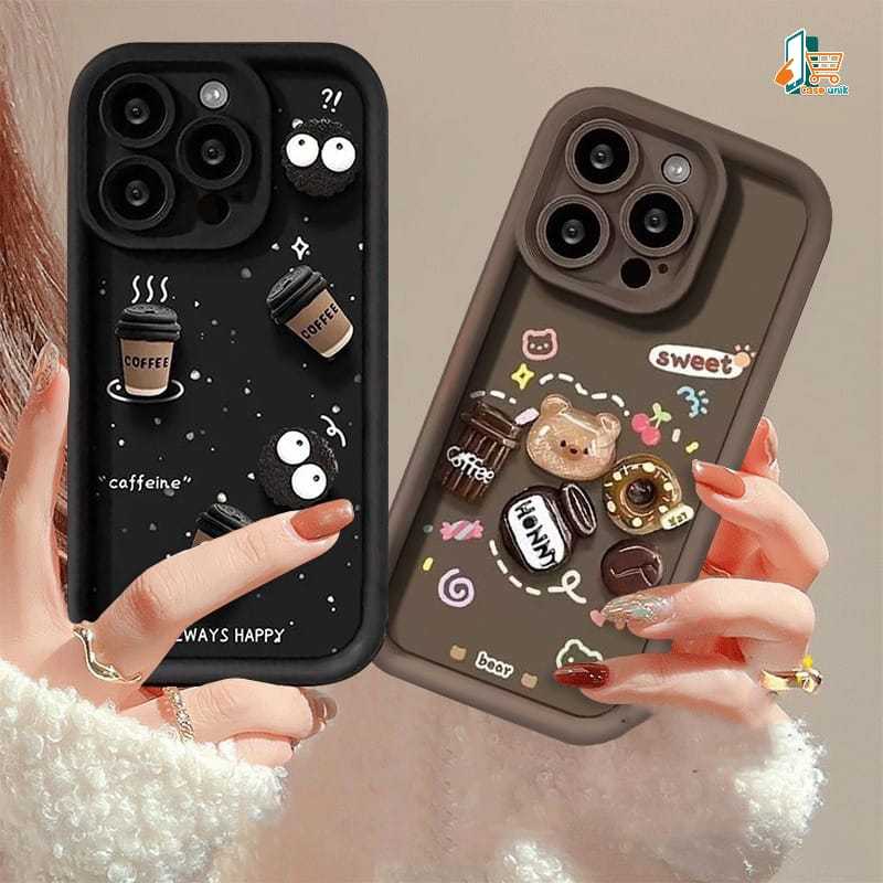 SS908 Case kartun Casing Hp Untuk FOR REALME C1 C2 5 5i 5S C3 10 11 12 13 C11 2020 C12 C25 C25S 20A 