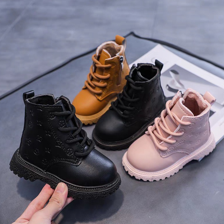 KODE G45V LVR FREE BOX SIZE 2636 Sepatu Boots Anak Perempuan Casual Elegant Kekinian LV596