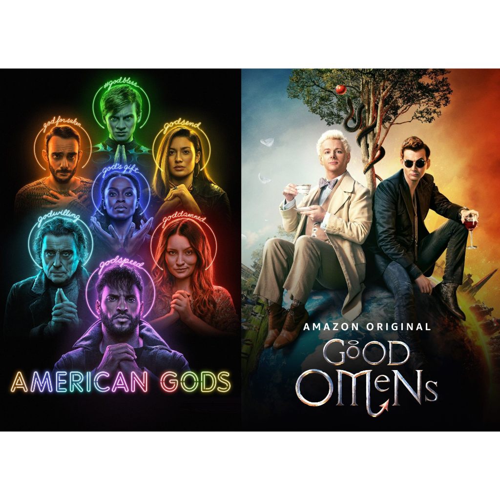Good Omens (2019) & American Gods (2017) Seri