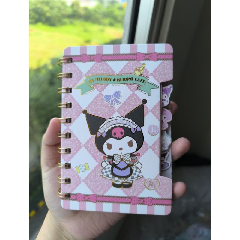 

Notebook Sanrio notebook spiral cinnamoroll kuromi my melody