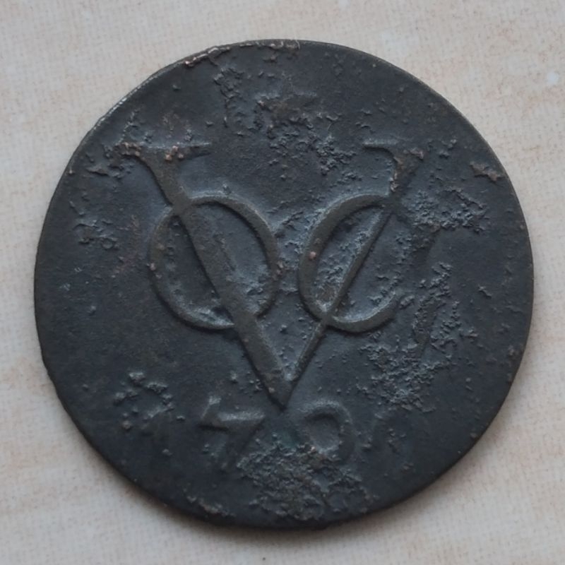 Koin Kuno VOC 1 Doit 1790 Utrecht - YN1675