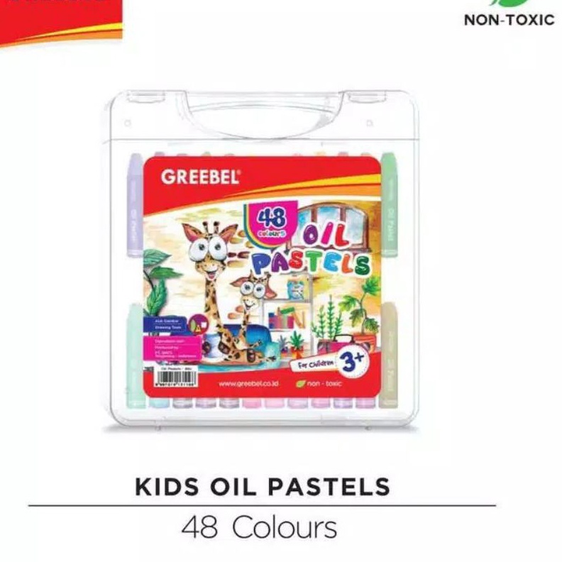 

WAH Crayon Oil Pastel Greebel 48 Warna