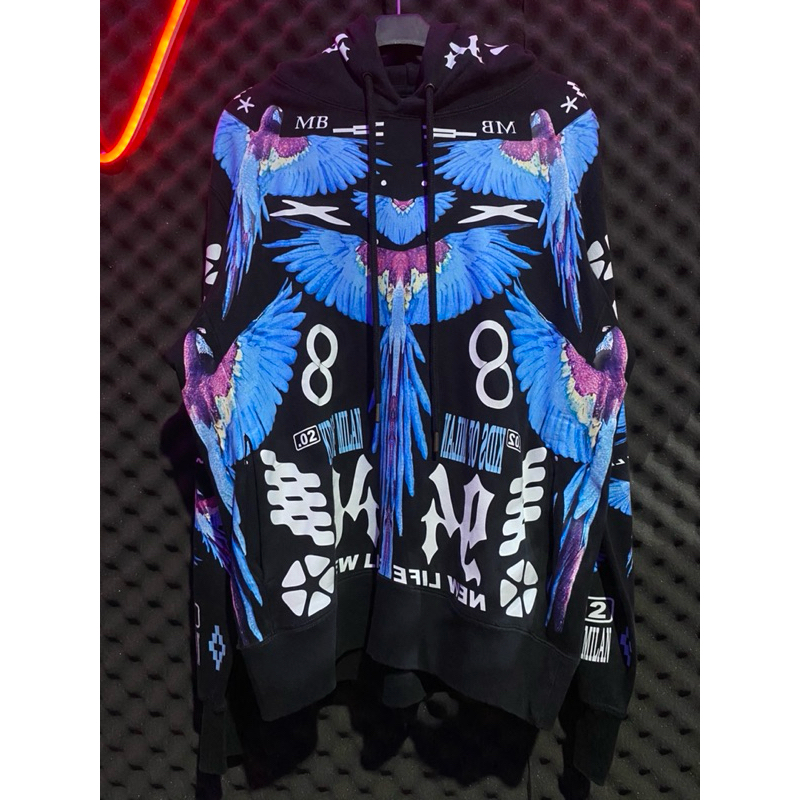 Hoodie Marcelo Burlon AOP