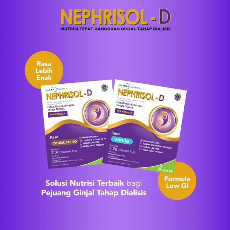 

NEPHRISOL-D Rasa Cappuccino 210gr