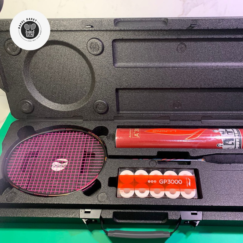 Raket Badminton LINING Axforce 80 CL Chen Long Special Edition Box Bekas Senar Bulutangkis Second