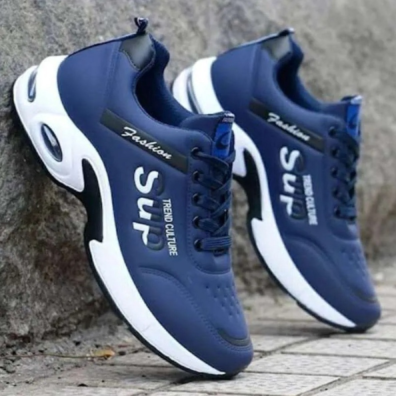 KODE R33F Sepatu Pria Sup Sneakers Dewasa Terbaru  Sepatu Pria Sport Sup Trend Culture Fashion Kuali