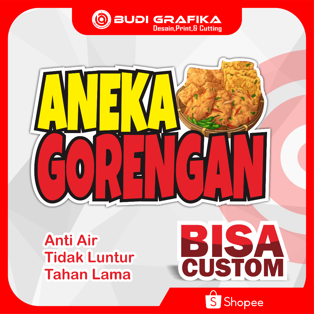 

Sticker Gerobak, Sticker Etalase,Sticker Nama Usaha,Sticker Aneka Gorengan