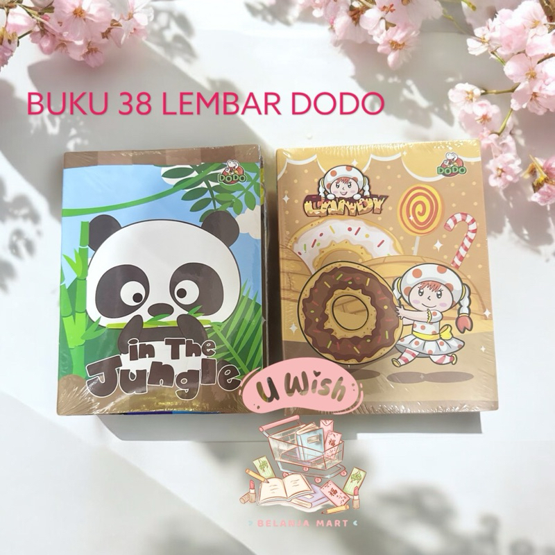 

[10 BUKU] BUKU TULIS 38 LEMBAR DODO