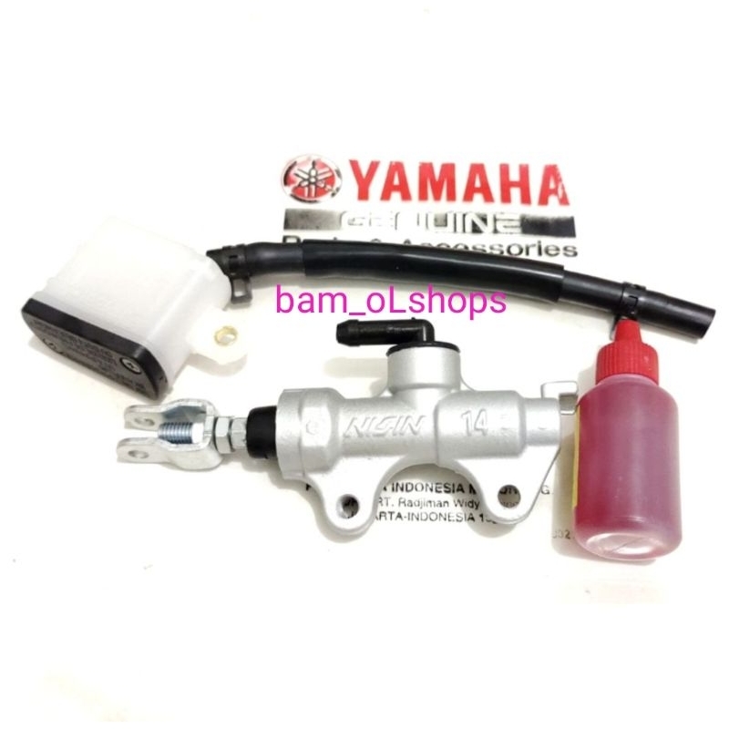 minyak rem+tonjokan master rem belakang Yamaha Vixion,Vixion new,NVL,nva ORI nisin