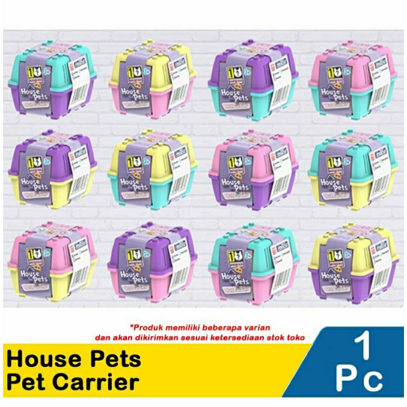 Emco house pets pet carrier assorted