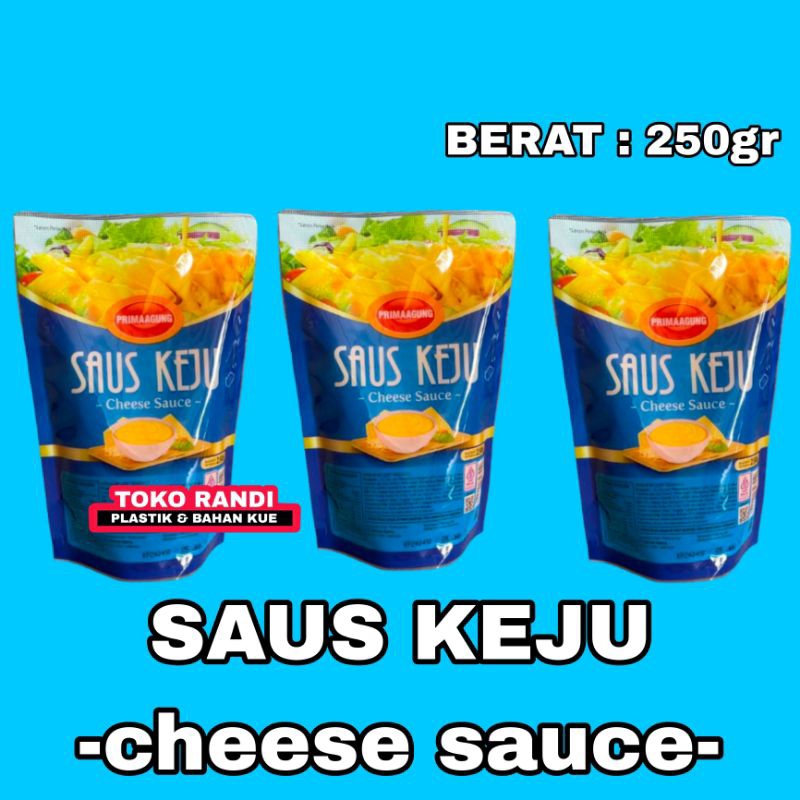 

Saus Keju Prima Agung 250gr / Cheese Sauce