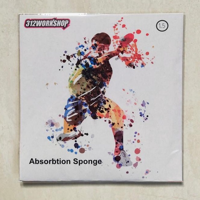 Super Istimewa  Terlaris Sponge Spon Karet  Tenis Meja Pingpong Bintik Tipis Pelan Redam