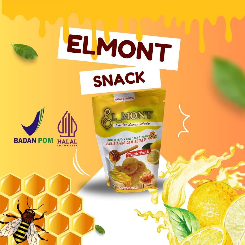 

ELMONT SUPER HEMAT 2 Pcs | Cemilan Jeruk Lemon dan Madu | Cemilan Sehat Diet 100 Gram