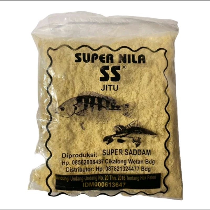 Umpan SS Super Nila Jitu Umpan Pancing Ikan Mas Super Nila Jitu Super Saddam